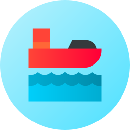 Rescue boat icon