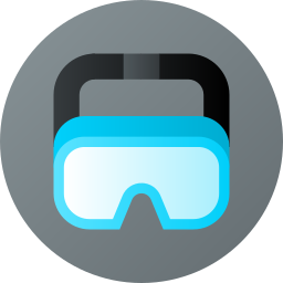 Safety goggles icon