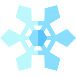 Copo de nieve icono