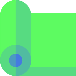 Yoga mat icon