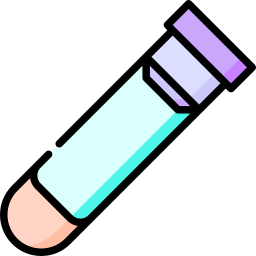 Blood tube icon