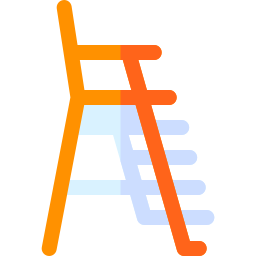 rettungsschwimmer stuhl icon