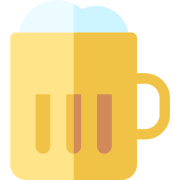 Pinta de cerveza icono