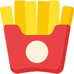 Francés fritas icono