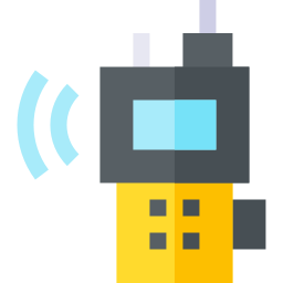 Walkie talkie icono