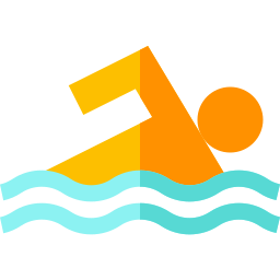 Пловец иконка