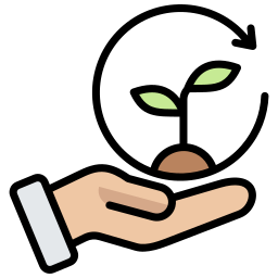 agricultura sostenible icono