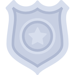 Police badge icon