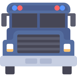 autobús de la prisión icono