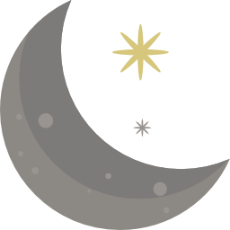 Half moon icon