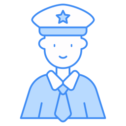 oficial de policía icono