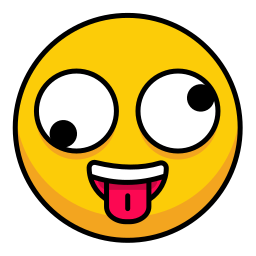 faccia buffa icona