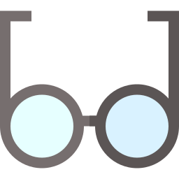 des lunettes Icône