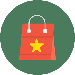 Shopping bag icon