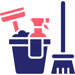 servicio de limpieza icono