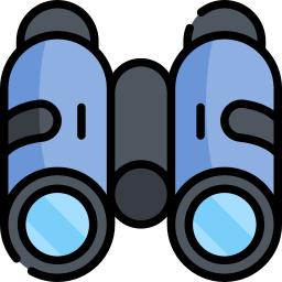 Binocular icono