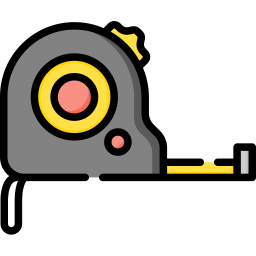 Measuring tape icon