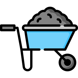 Wheelbarrow icon