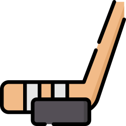 Hockey stick icon