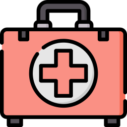 Medical kit icon