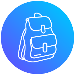 mochila icono