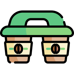 Cup carrier icon