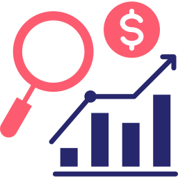 previsión financiera icono