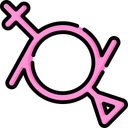 gender fluid icon
