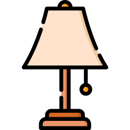 Table lamp icon