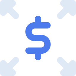 fuentes de dinero icono