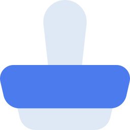 estampilla icono