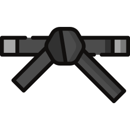Black belt icon