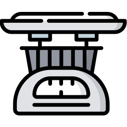 Kitchen scale icon