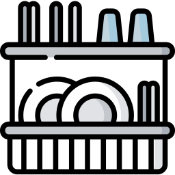 Kitchen shelf icon