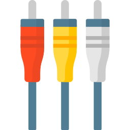 Cable rca icono