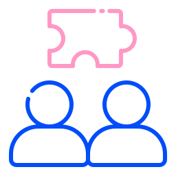 trabajo en equipo icono