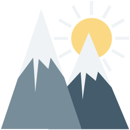 montaña icono