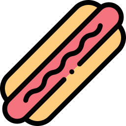 hotdog icoon