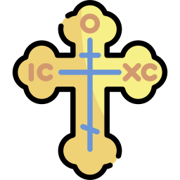 krzyż prawosławny ikona