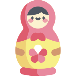 Boneca matryoshka Ícone