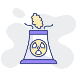 Nuclear energy icon