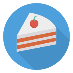 Piece of cake icon