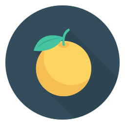 Naranja icono