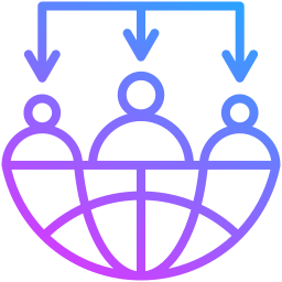 Outsourcing icon