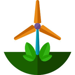 Wind mill icon