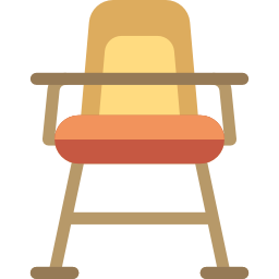 hoher stuhl icon