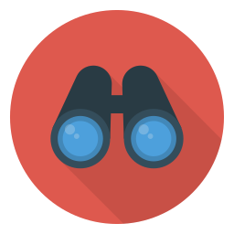 binocular icono