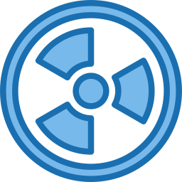 Radiación icono