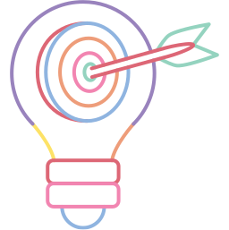 estrategia icono