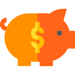 Piggy bank icon